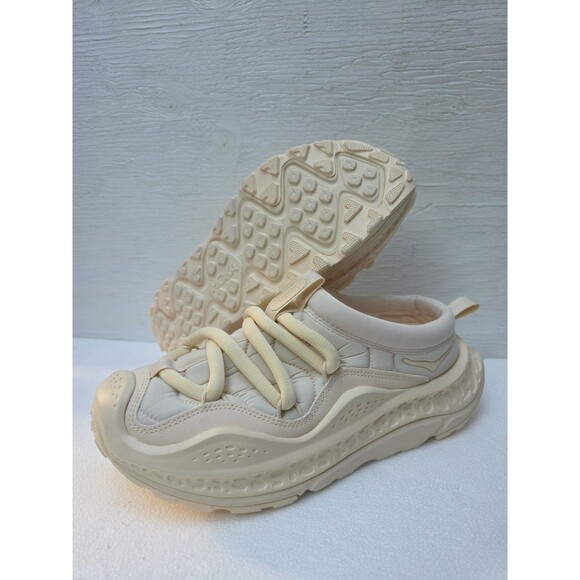 New Hoka One One Ora Primo Vanilla OFF WHITE Slip On 1141570 WOMEN 11.5 Men 10.5 - Picture 13 of 16